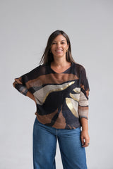 Sweater Pétalo Tostado