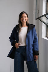 Tapado Lua Jean con Negro