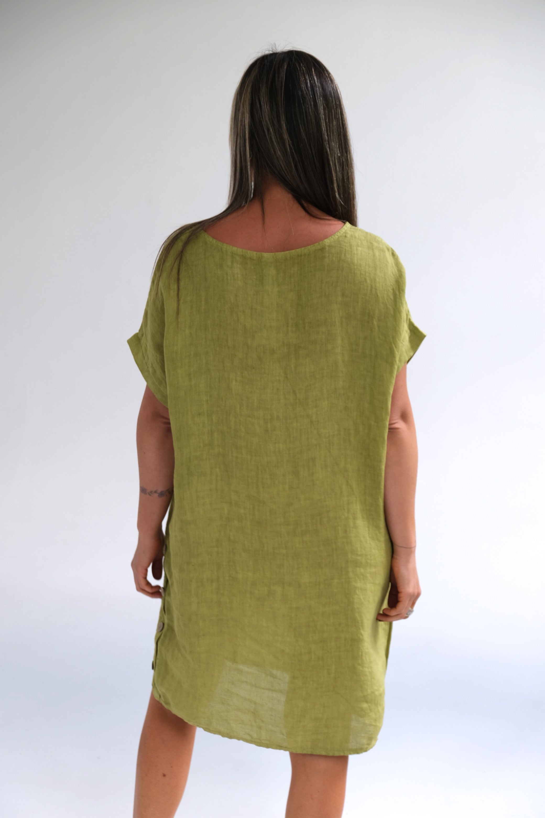 Vestido Serena Pistacho