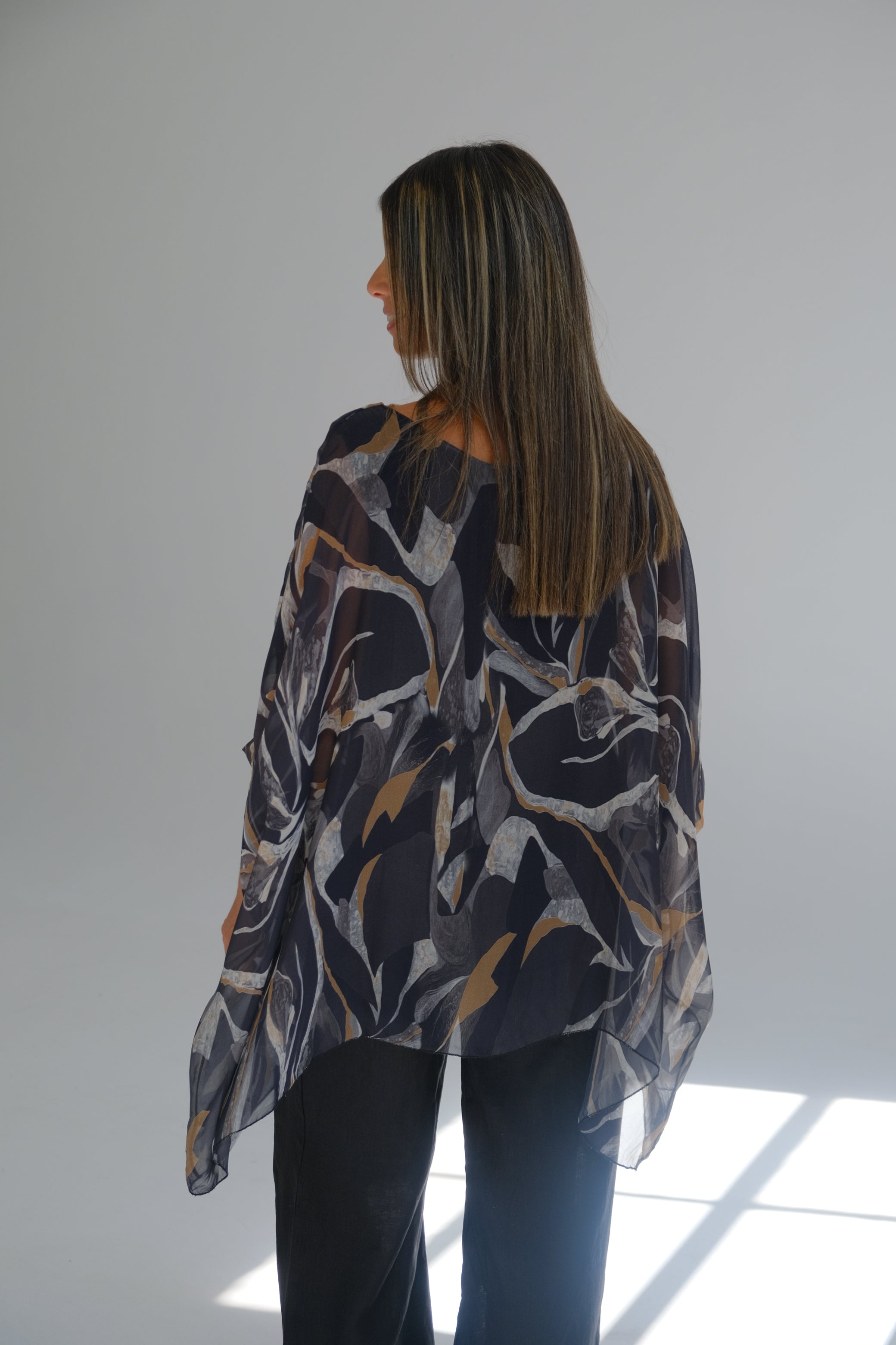 Blusa Ona Azul Marino