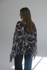 Blusa Ona Azul Marino