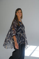 Blusa Ona Azul Marino