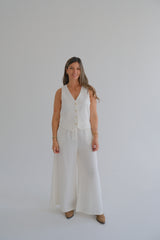 Pantalón Asia off-white CÁPSULA