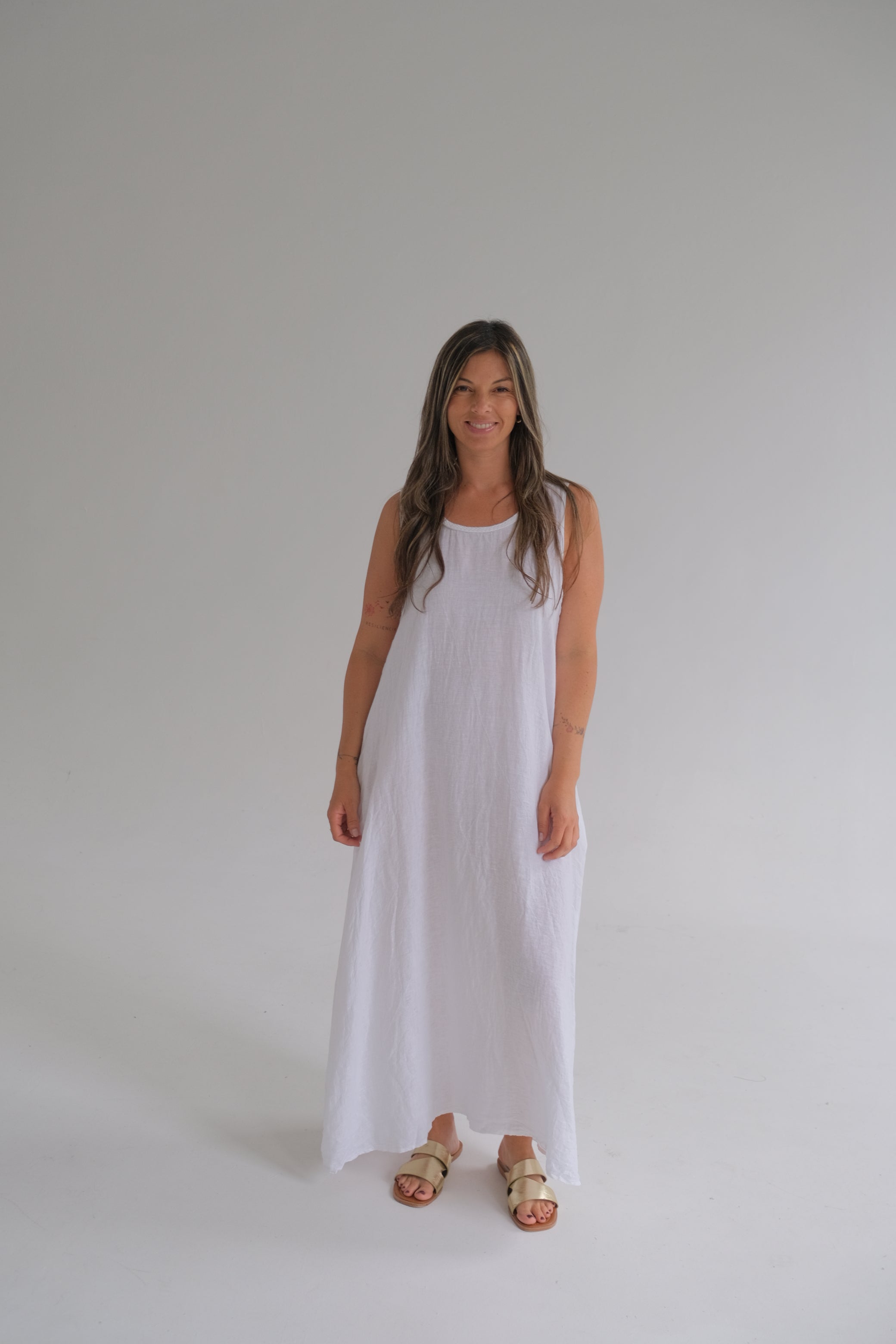 Vestido Adela Blanco