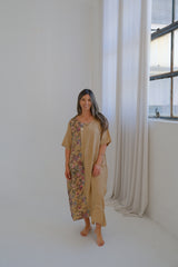 Vestido Serafina Tostado