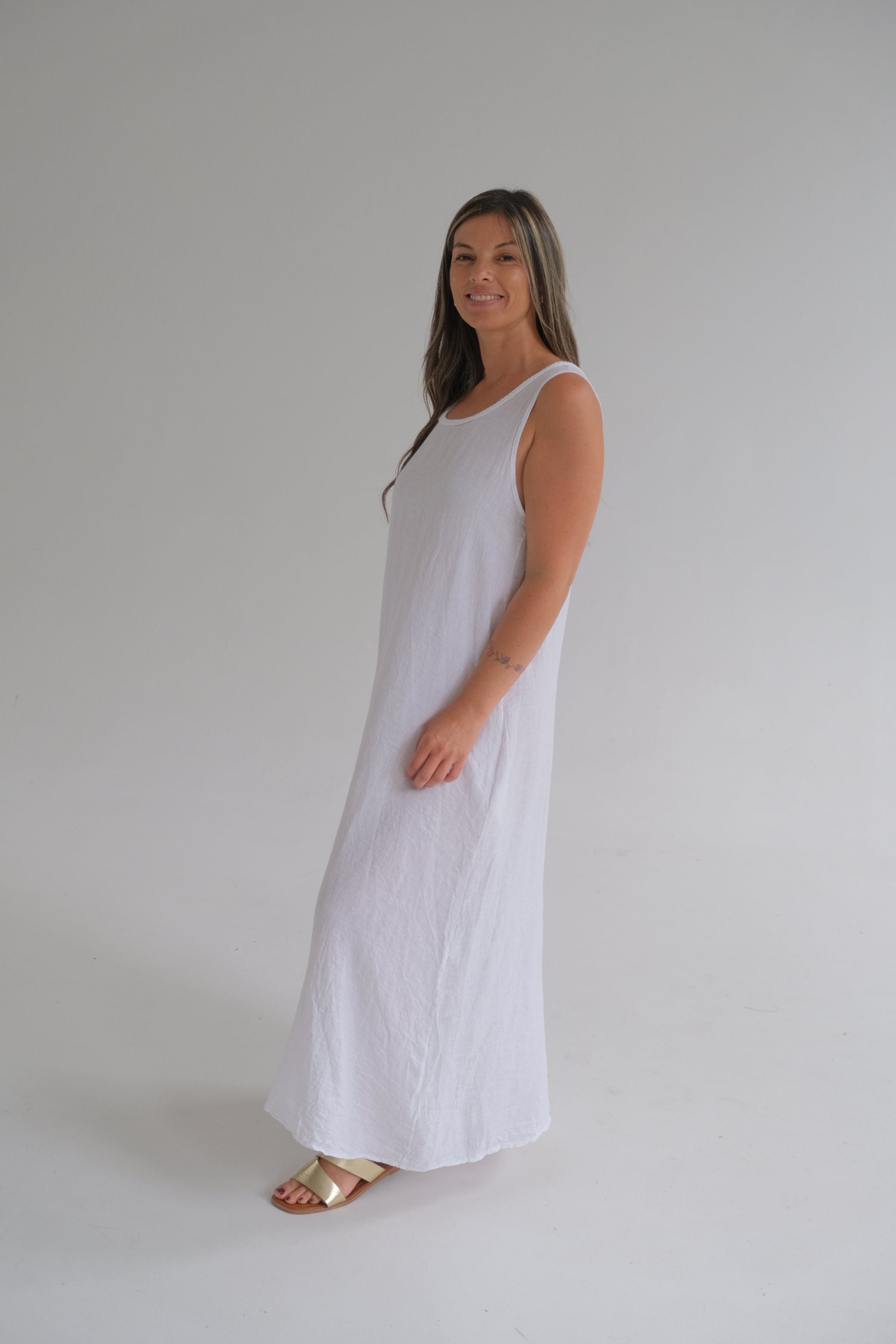 Vestido Adela Blanco