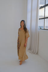 Vestido Serafina Tostado