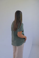 Remera Cipri Verde Seco