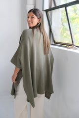 Poncho Lirio Verde