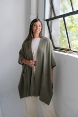 Poncho Lirio Verde