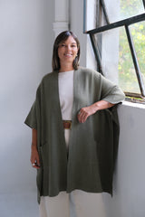 Poncho Lirio Verde