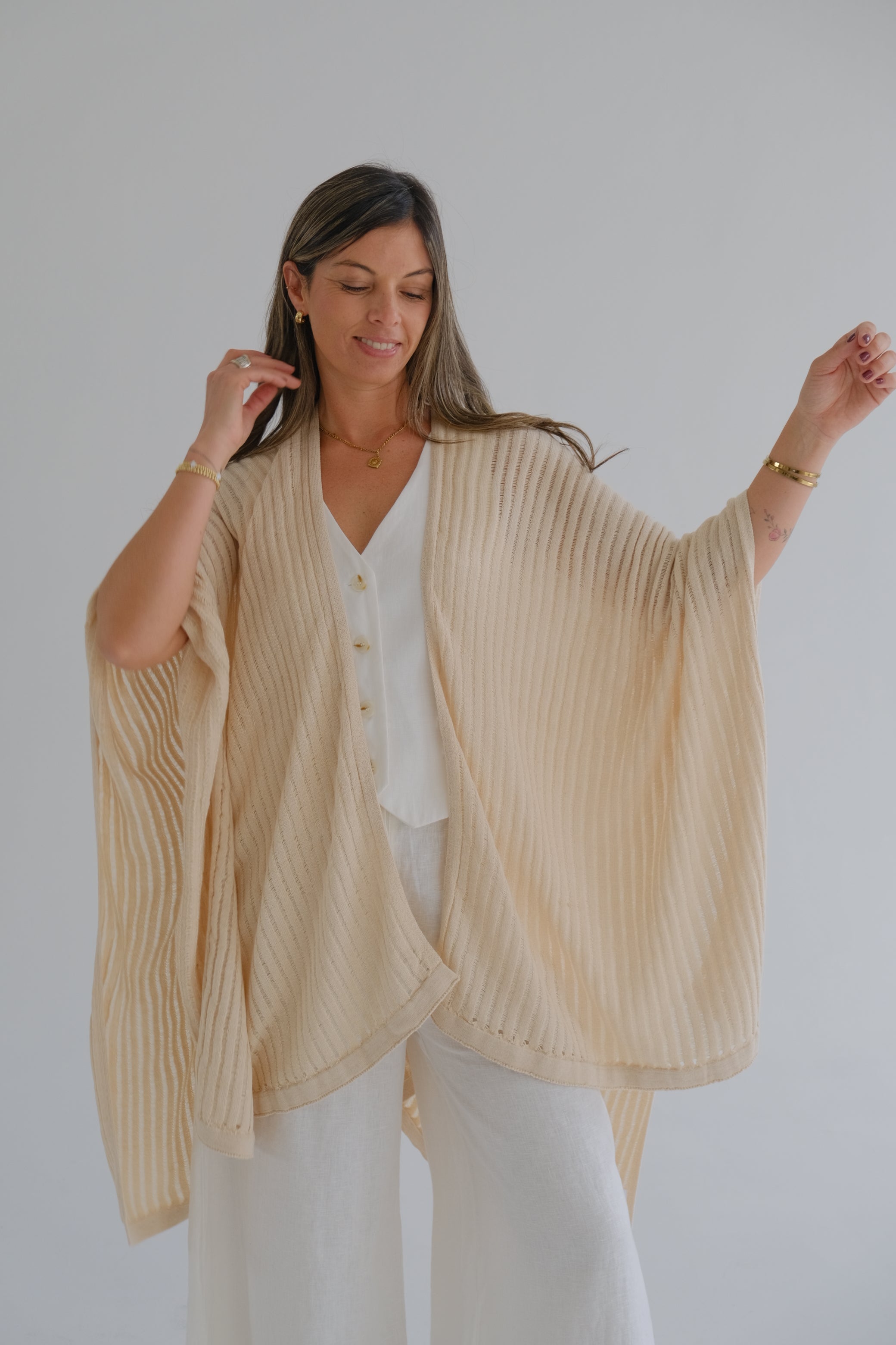 Ruana crudo CÁPSULA