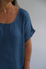 Vestido Serena Azul Jean