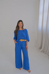 Pantalon Mila Azul Francia