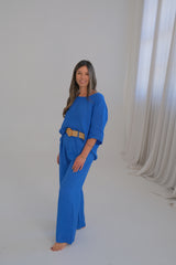 Pantalon Mila Azul Francia