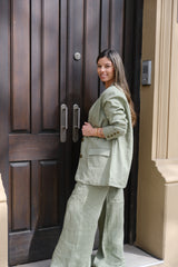 Blazer verde seco Cápsula