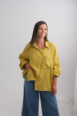 Camisa Verona Mostaza