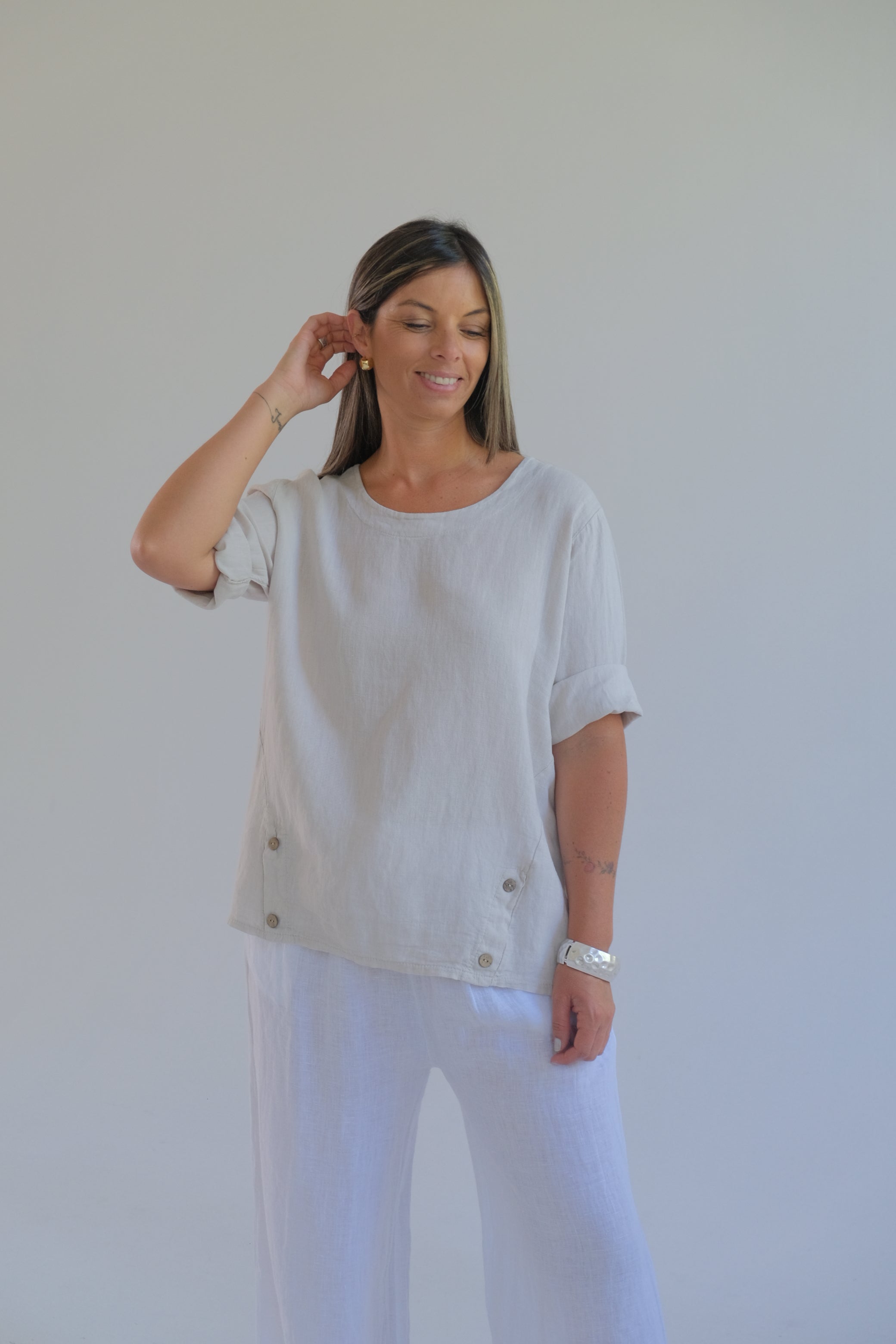 Blusa Irina Beige