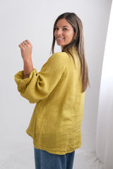 Camisa Verona Mostaza