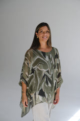 Blusa Ona Verde Seco