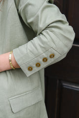 Blazer verde seco Cápsula