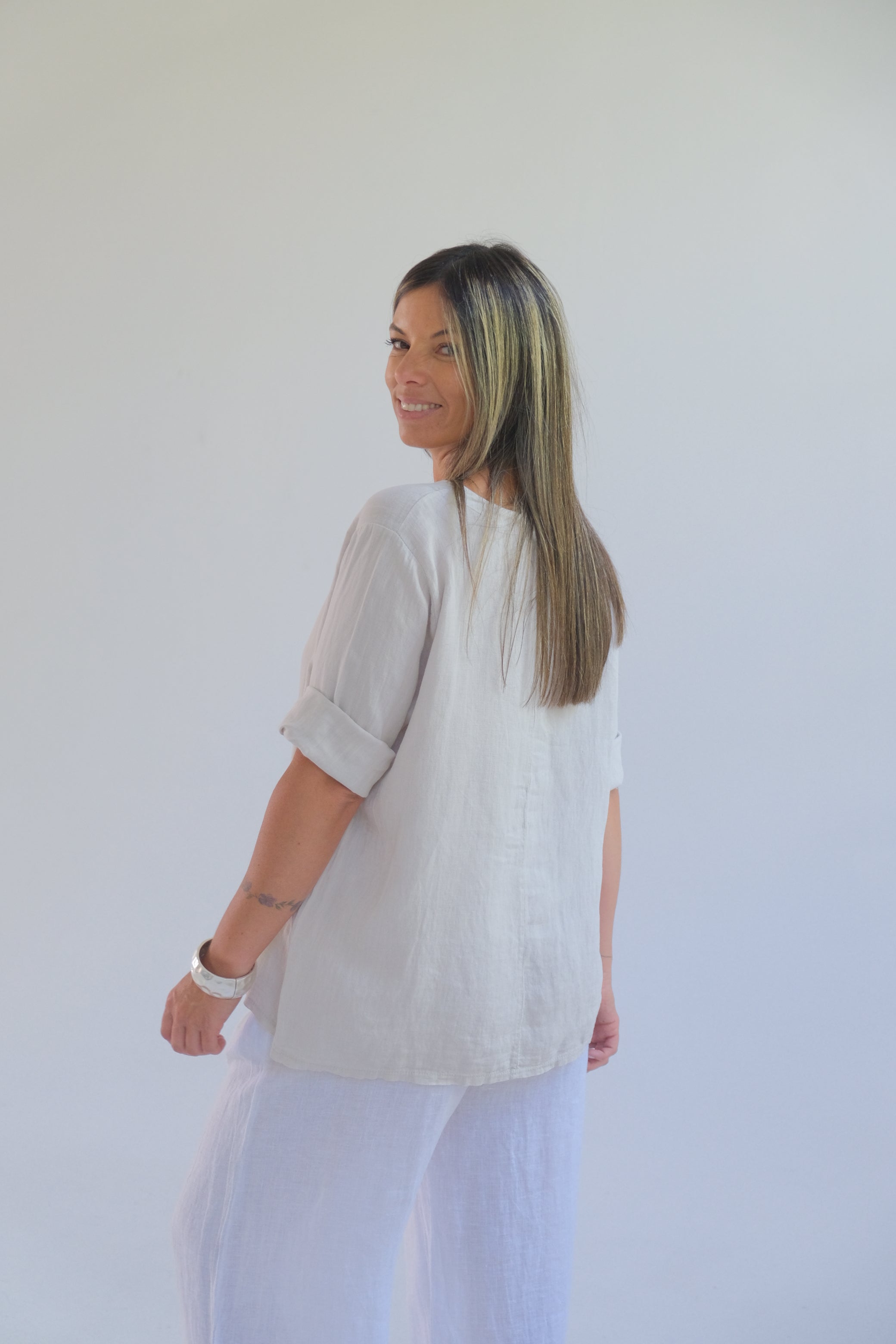 Blusa Irina Beige