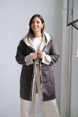 Tapado Ben Gris con beige
