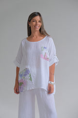 Blusa Myconos Blanca