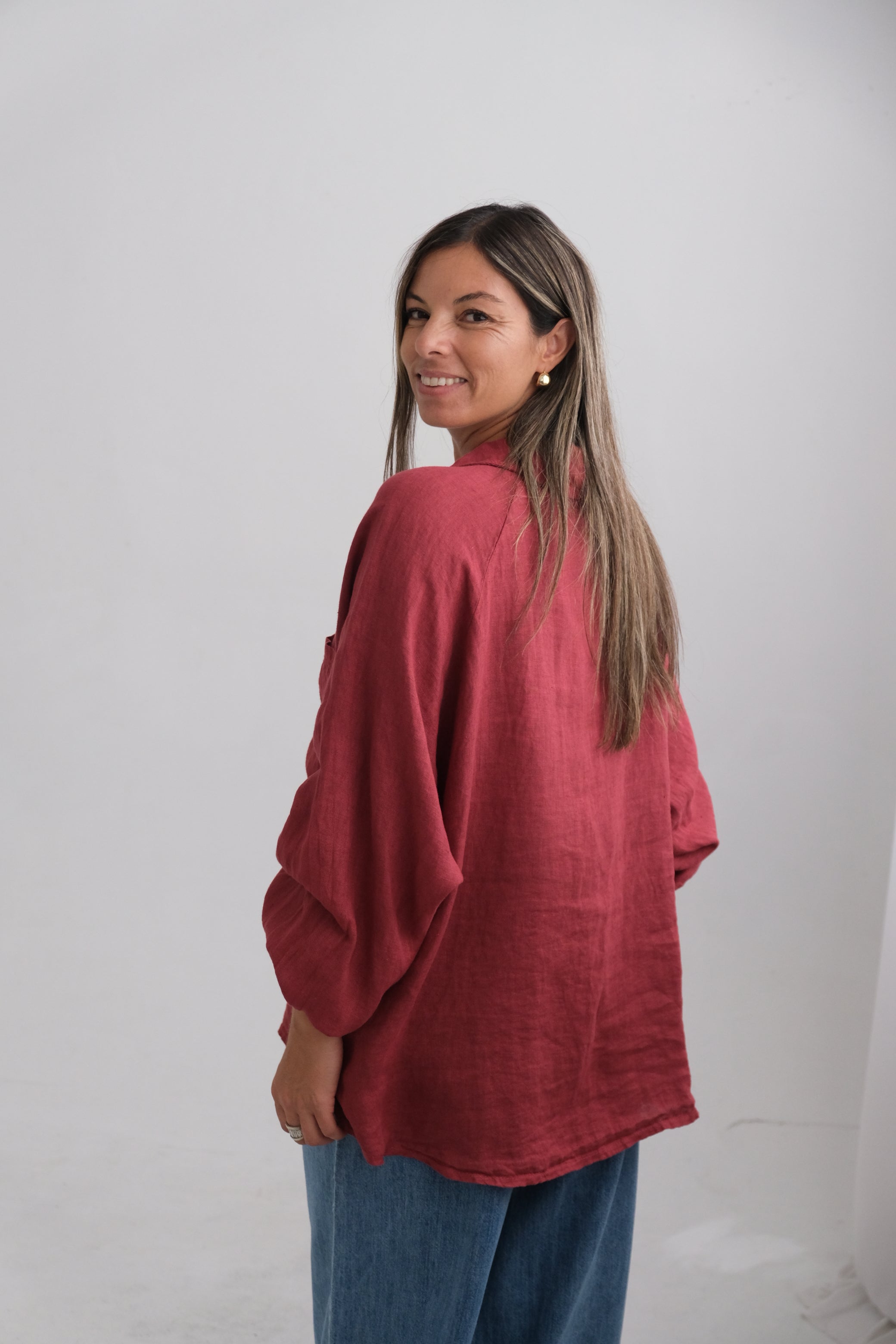 Camisa Verona Bordo