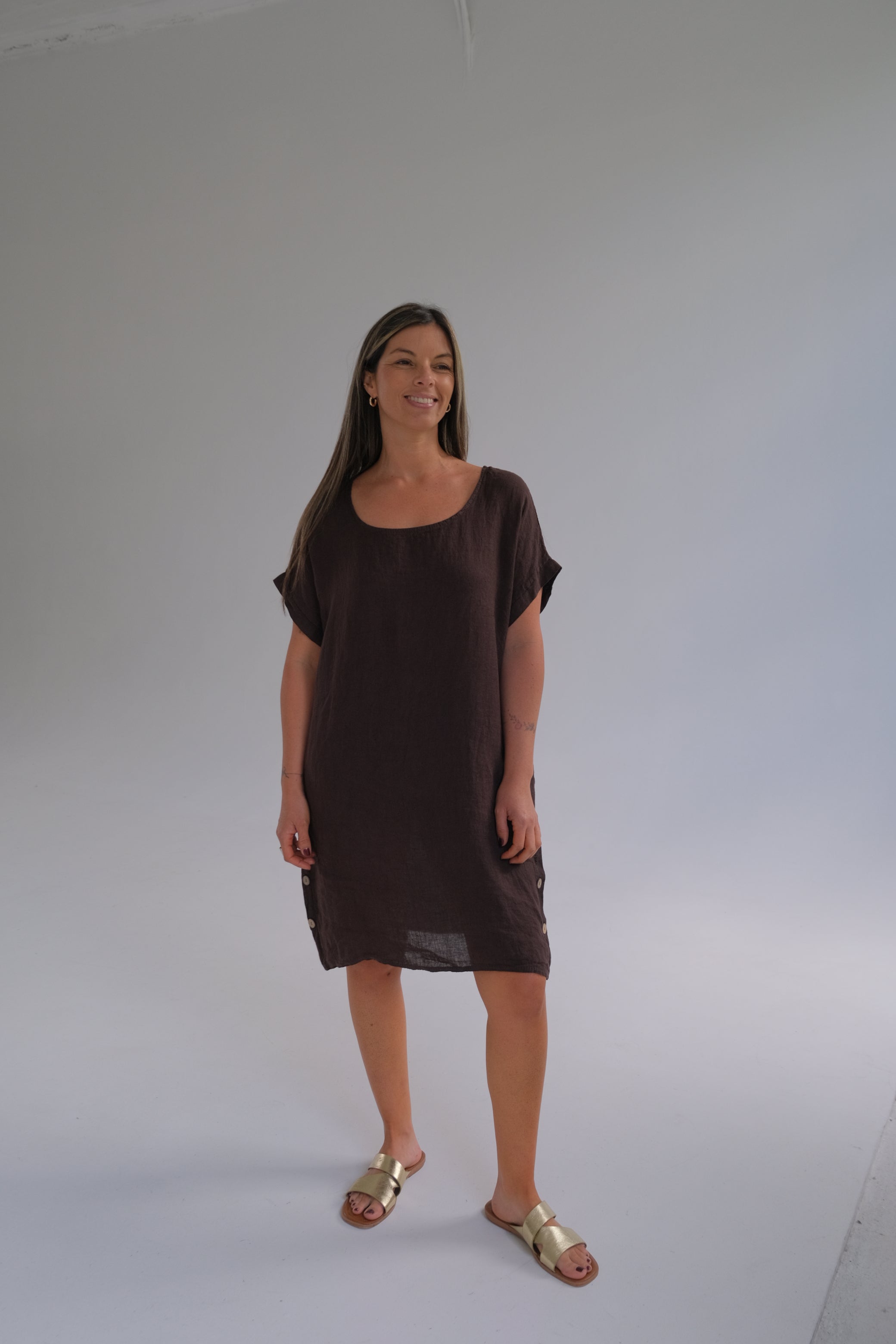 Vestido Serena Cholcolate