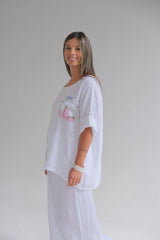 Blusa Myconos Blanca
