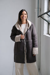 Tapado Ben Gris con beige