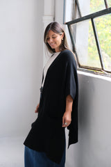Poncho Lirio Negro