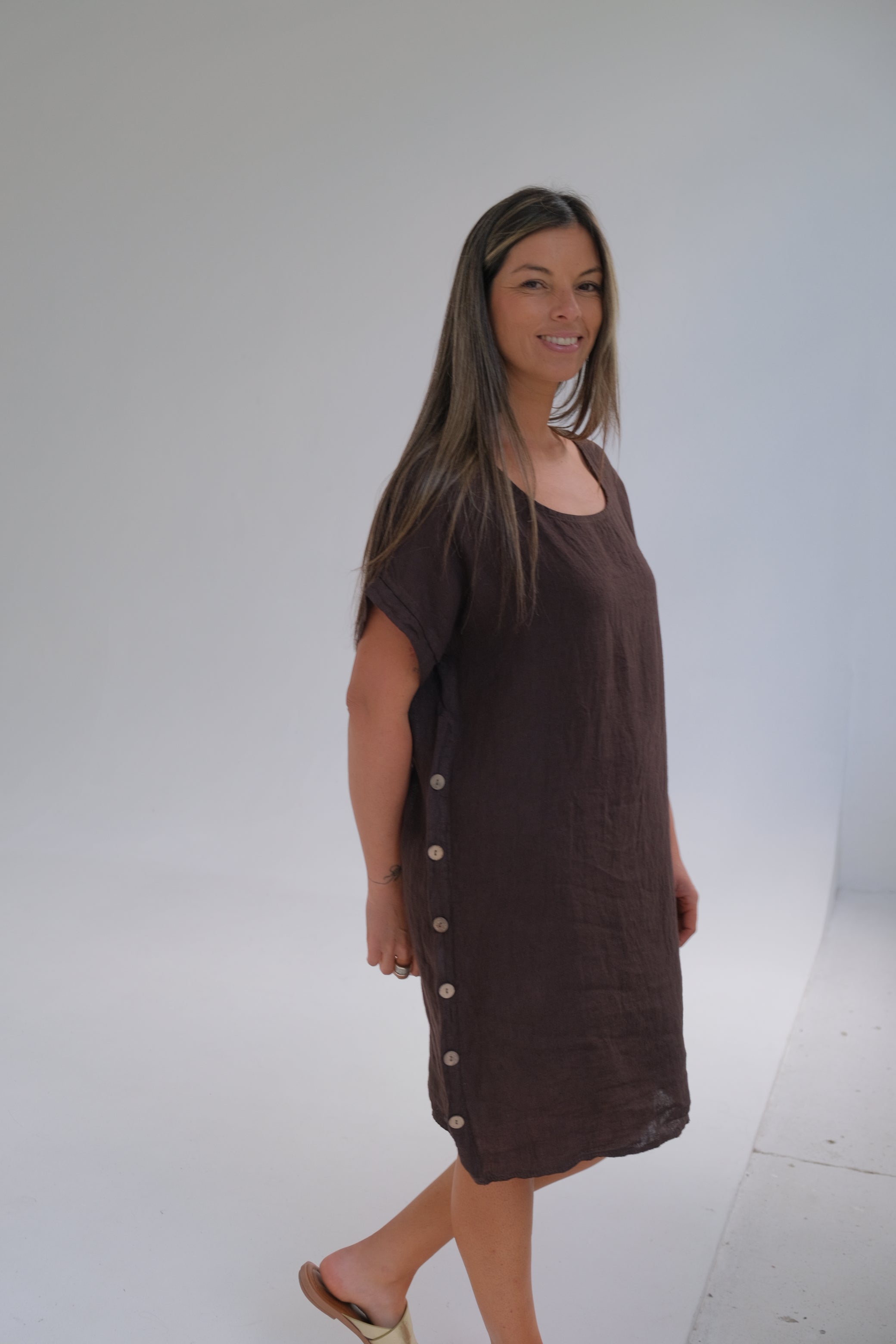 Vestido Serena Cholcolate