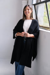 Poncho Lirio Negro