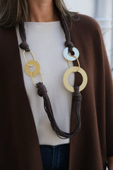 Collar Toscana Chocolate