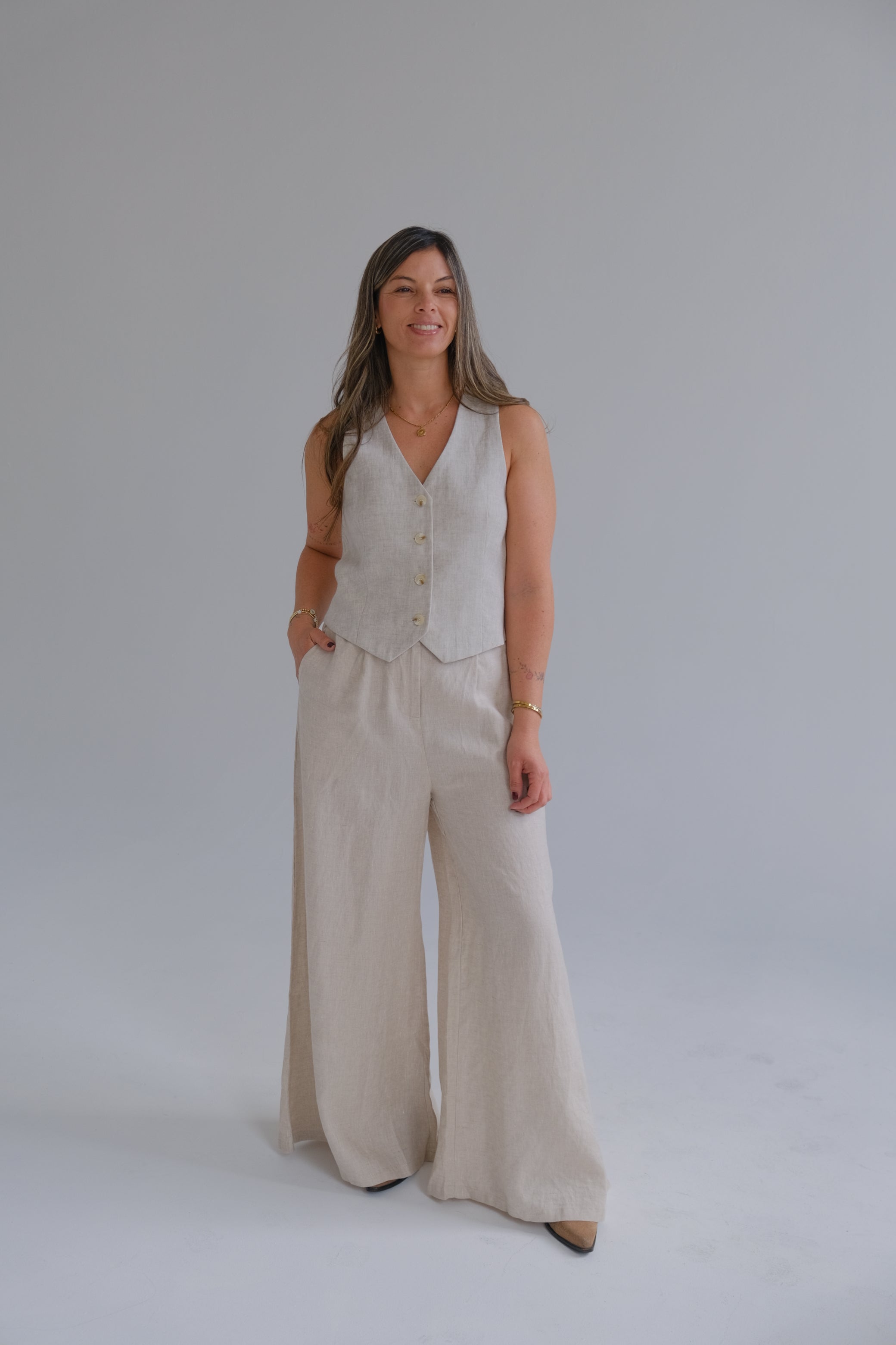 Pantalón Asia Beige CÁPSULA