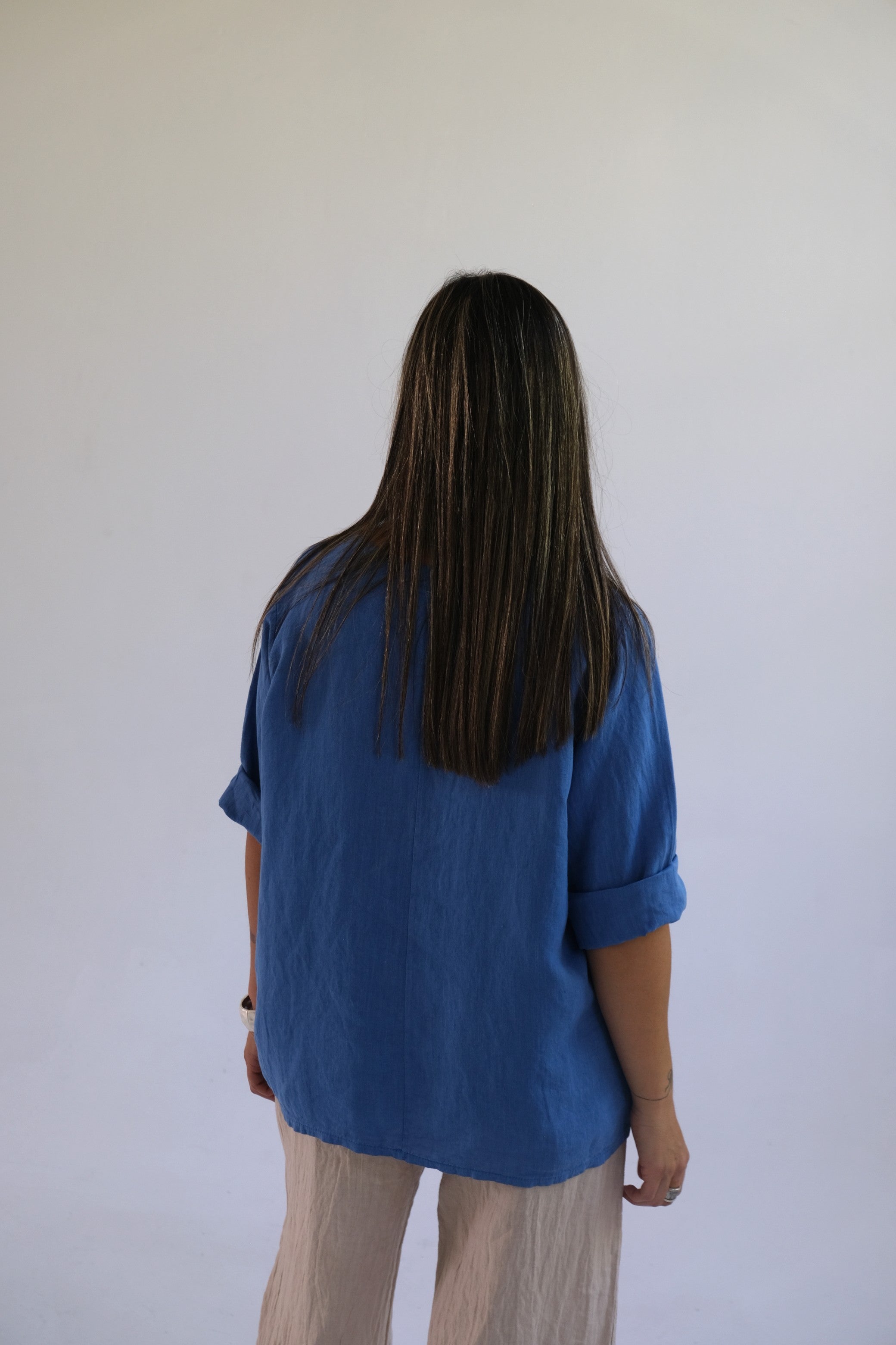 Blusa Irina Azul Jean