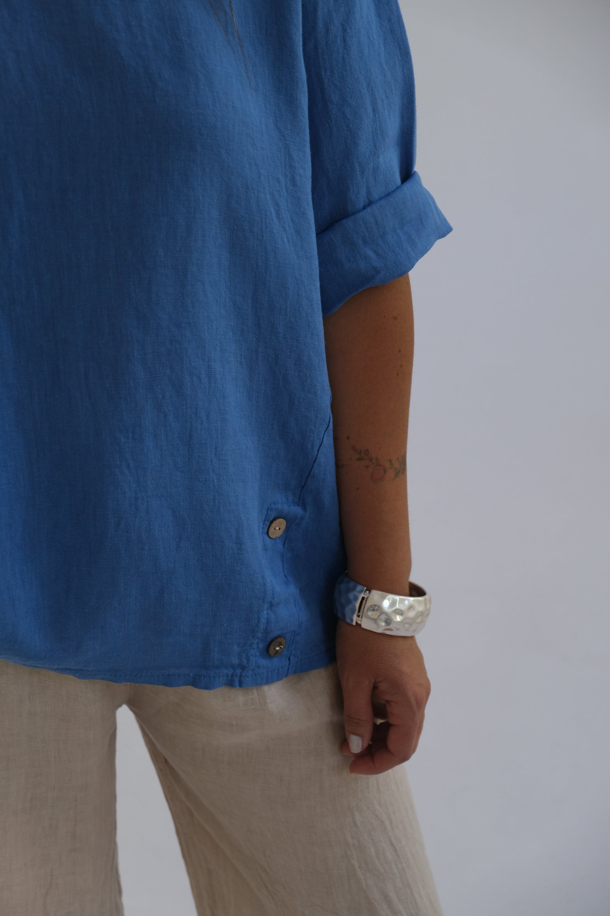 Blusa Irina Azul Jean