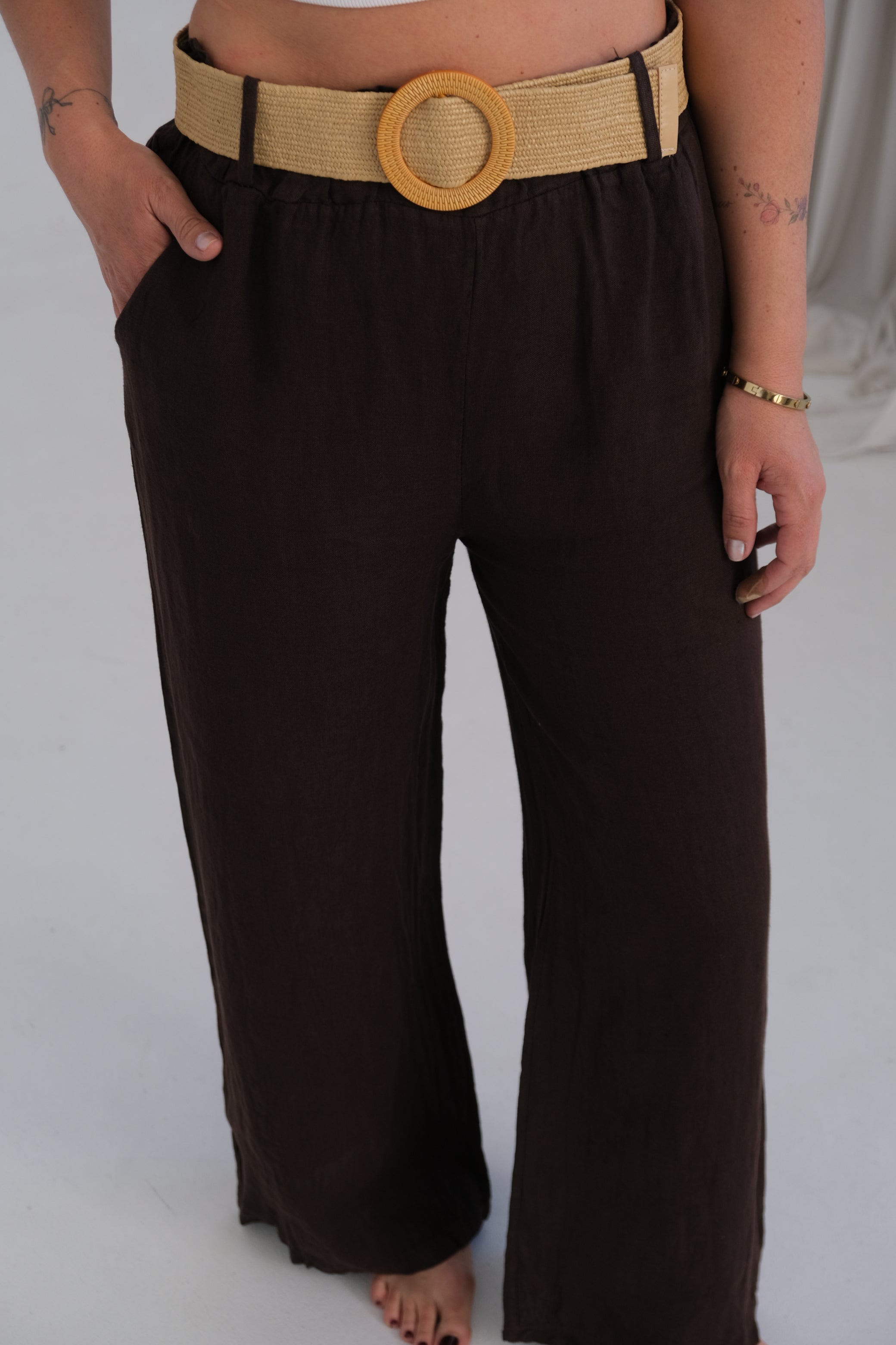 Pantalón Mila Chocolate