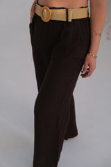 Pantalón Mila Chocolate