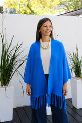 Saco Flecos Azul