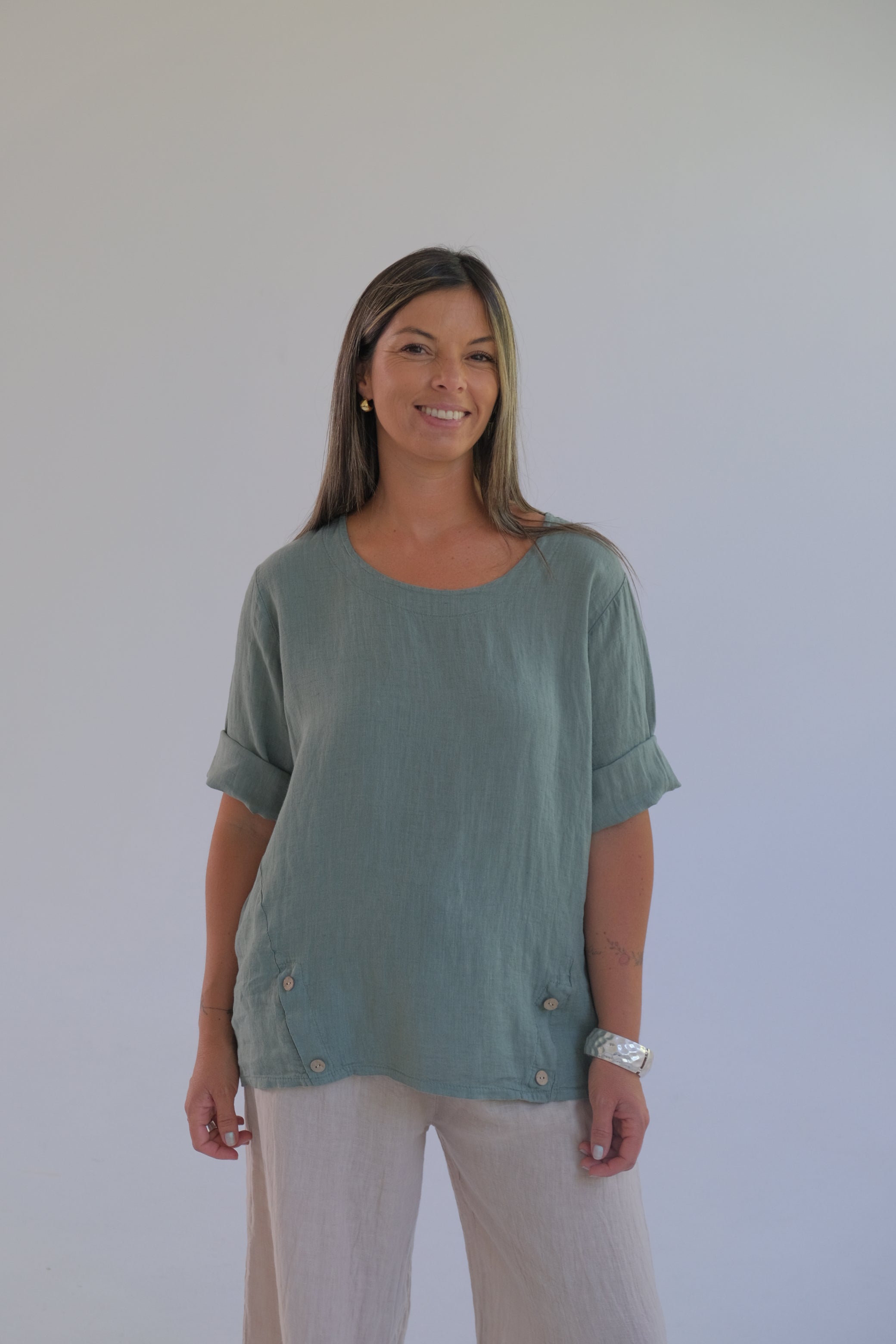 Blusa Irina Verde Seco