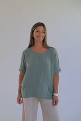 Blusa Irina Verde Seco