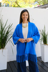 Saco Flecos Azul