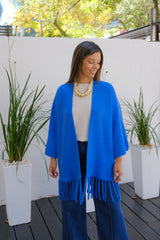 Saco Flecos Azul