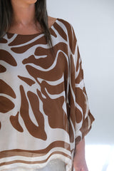 Blusa Aura Terracota