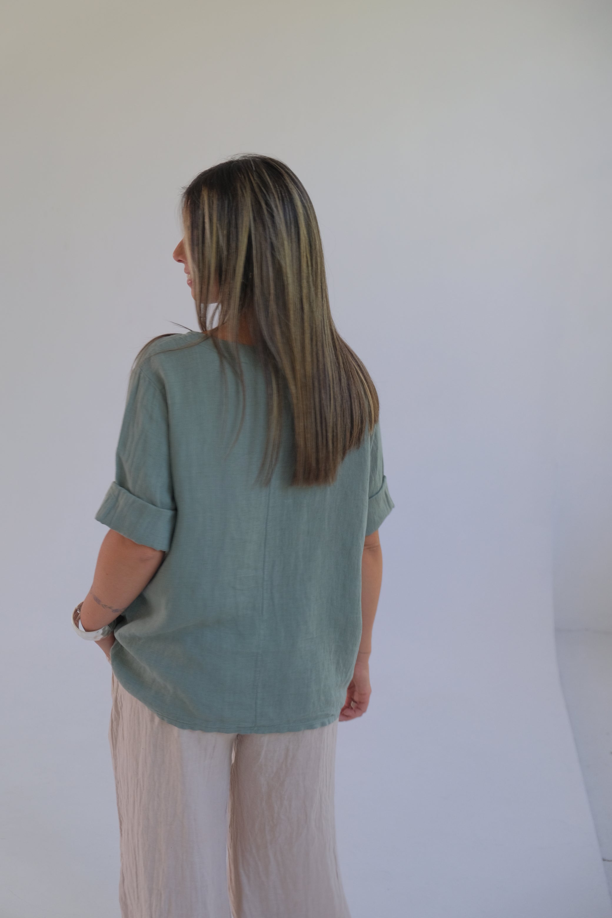 Blusa Irina Verde Seco
