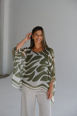 Blusa Aura Verde Seco