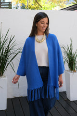 Saco Flecos Azul